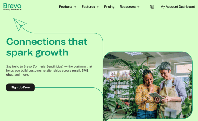 Brevo cheap email blast software