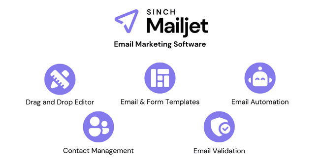 funciones principales de Mailjet