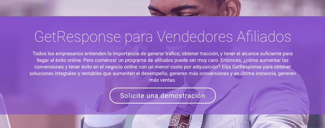 GetResponse email marketing para vendedores afiliados